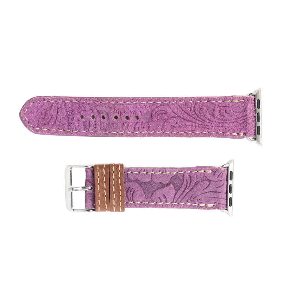 Bracelet de montre Desert Lavender Western en violet