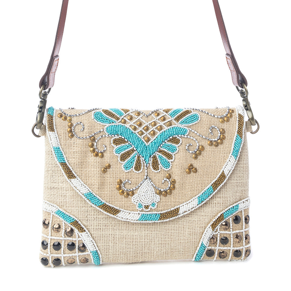 Sac bandoulière Myra Desert Phoenix Aqua Jewel