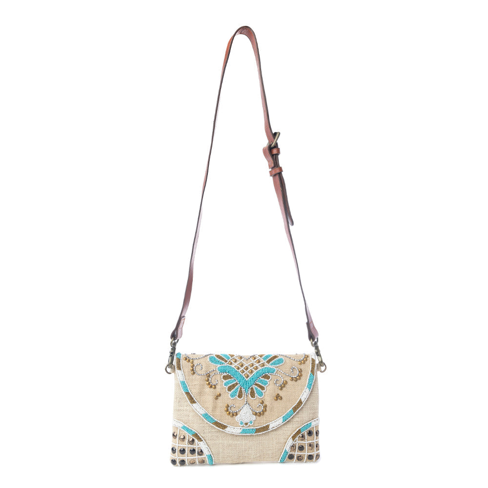 Sac bandoulière Myra Desert Phoenix Aqua Jewel