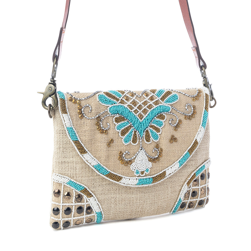 Sac bandoulière Myra Desert Phoenix Aqua Jewel