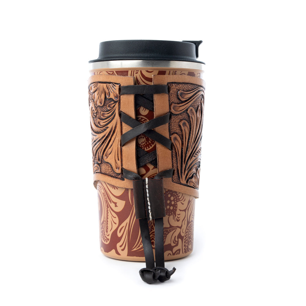 Mug isotherme en acier inoxydable Western Trail Brew, coloris baroque marron