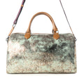 Sac polochon en cuir à imprimé serpent Echo de Myra Ranger pour homme, coloris sauge délavée