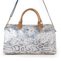 Sac polochon en cuir Myra Ranger imprimé serpent pour homme Aurora Viper