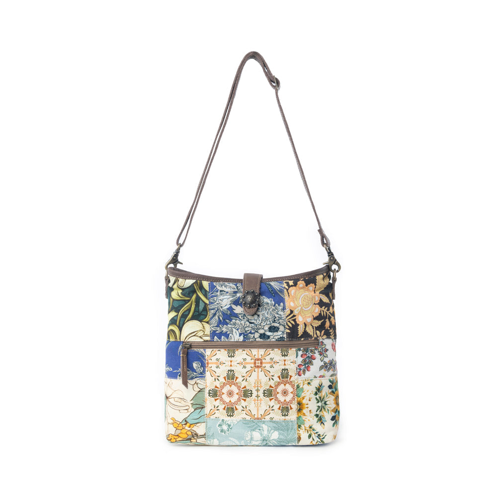 Sac bandoulière Myra Meadow Spur en patchwork Harvest