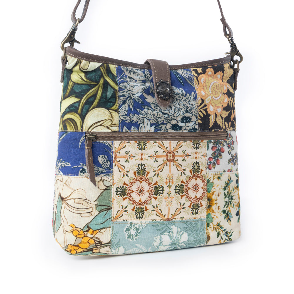 Sac bandoulière Myra Meadow Spur en patchwork Harvest