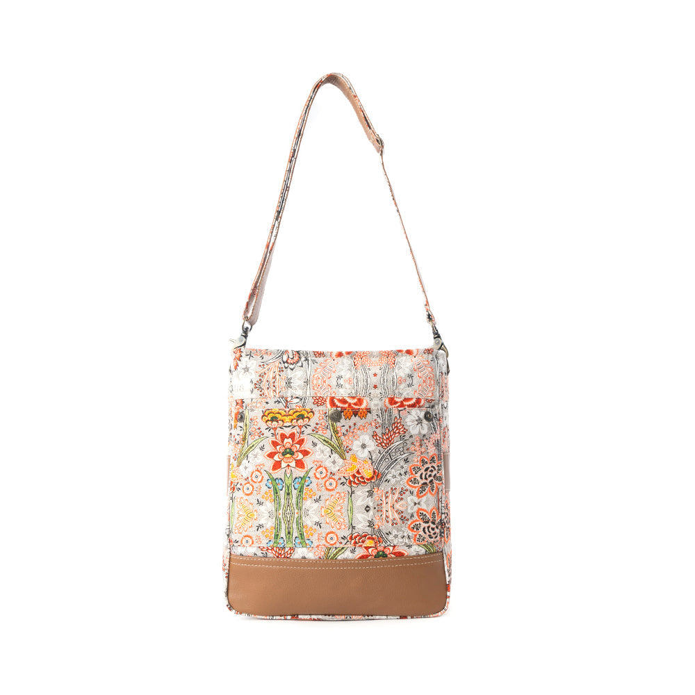 Sac à bandoulière Myra Desert Bloom à motifs floraux multicolores