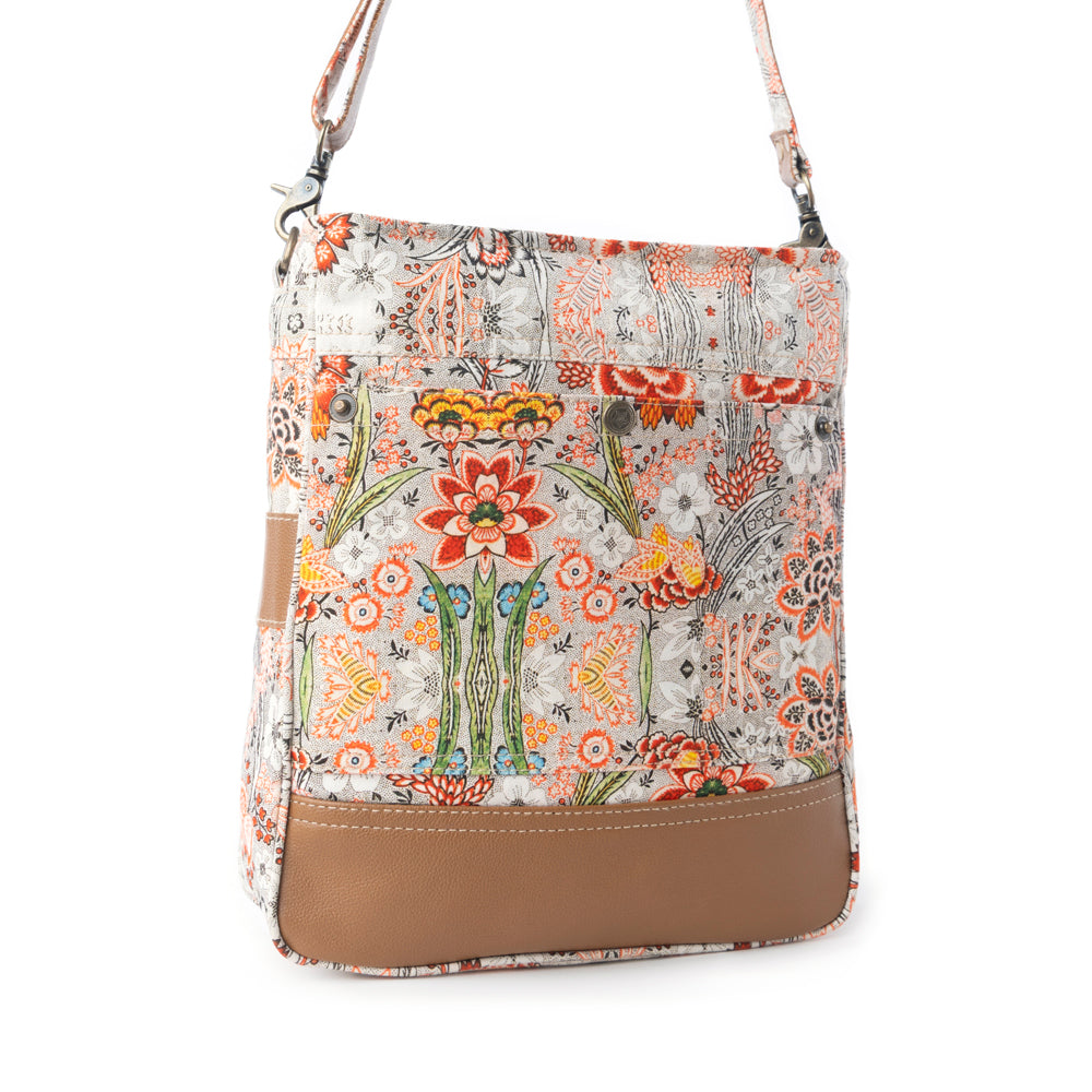Sac à bandoulière Myra Desert Bloom à motifs floraux multicolores