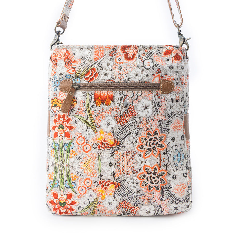 Sac à bandoulière Myra Desert Bloom à motifs floraux multicolores