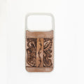 Étui de téléphone portable Myra Toolcrest Handtooled pour iPhone 17 Pro