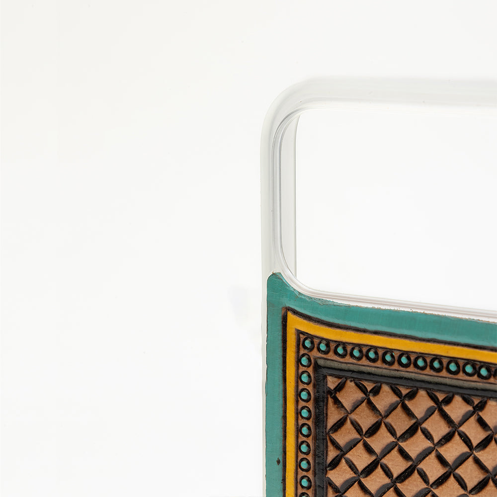 Coque de téléphone portable Myra Latticeforge, fabriquée à la main, pour iPhone 17 Pro Max