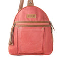 Sac banane Myra Bandit en jean pour femme, couleur rouille, avec toile et poche avant
