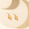 Boucles d'oreilles Myra Suntrail Leaf en Ambre vieilli