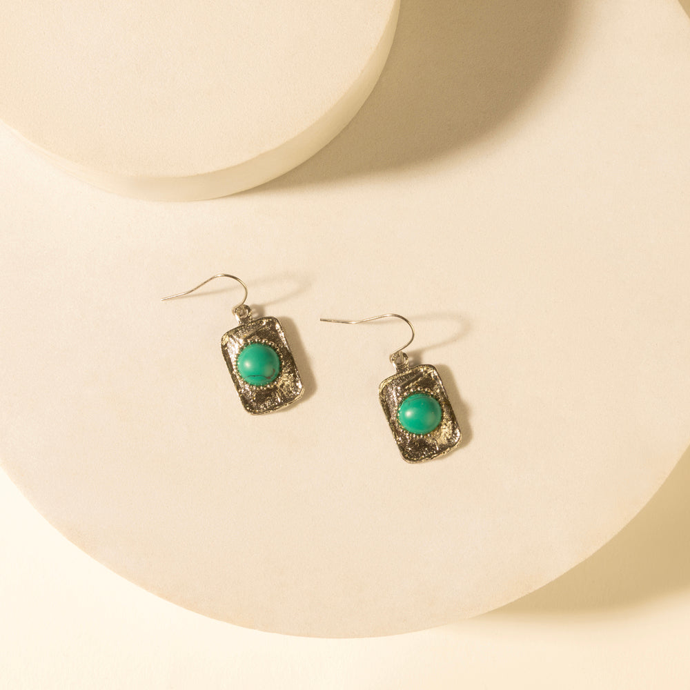 Boucles d'oreilles à pampilles Myra Outrider en turquoise du désert