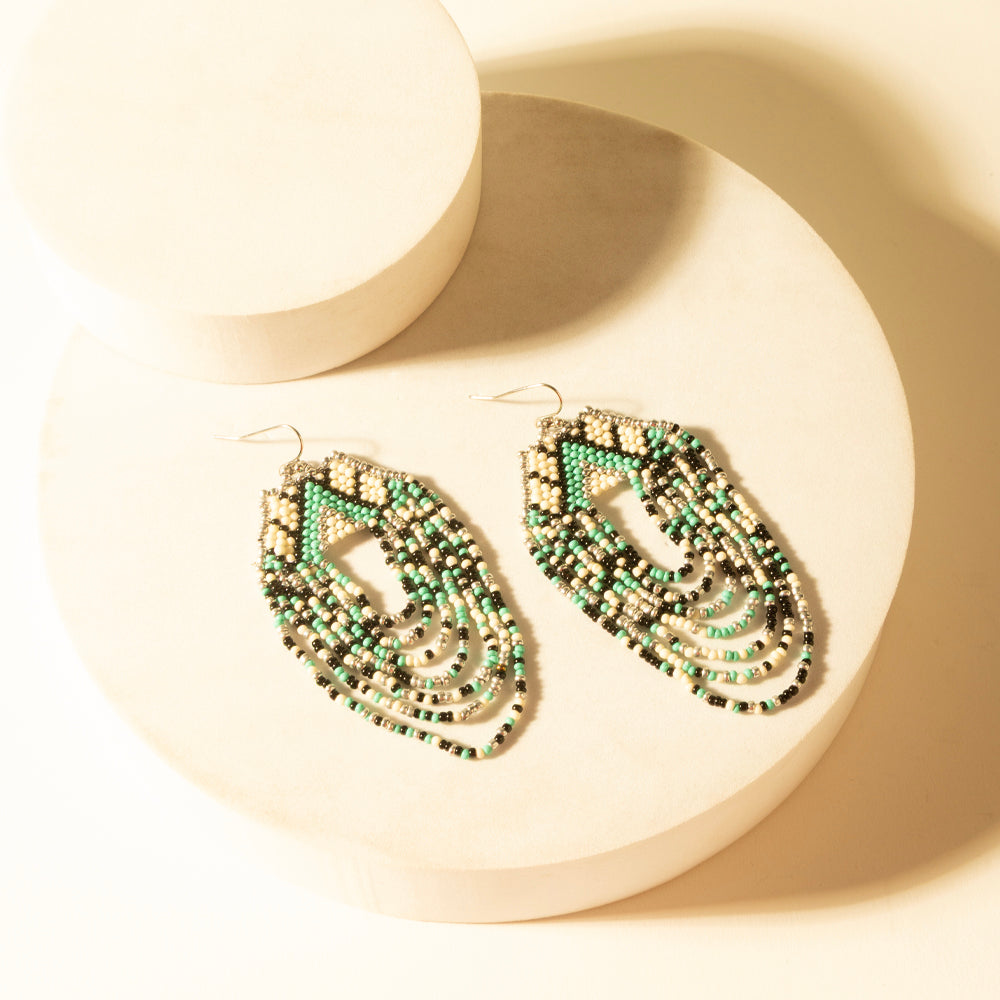 Boucles d'oreilles Myra Cheyenne Drape en turquoise de Sonora