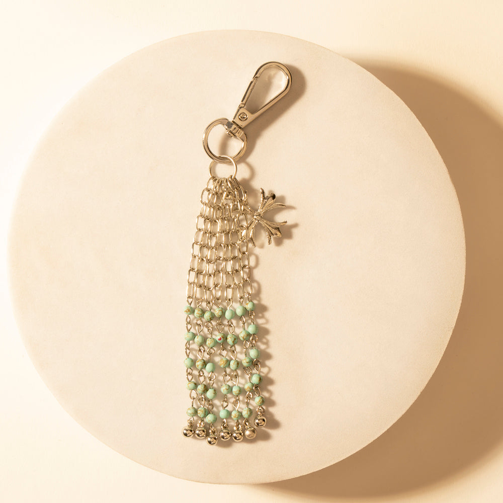 Porte-clés Myra Hitch Chain Turquoise du désert