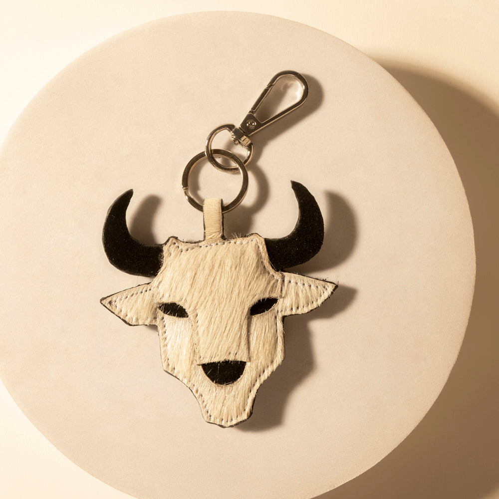 Porte-clés Myra Amarillo Tête de mort Prairie Bone Mix