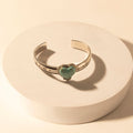Bracelet manchette Myra Wildheart Stone pour femme avec détail turquoise et flèche pour un look western au quotidien