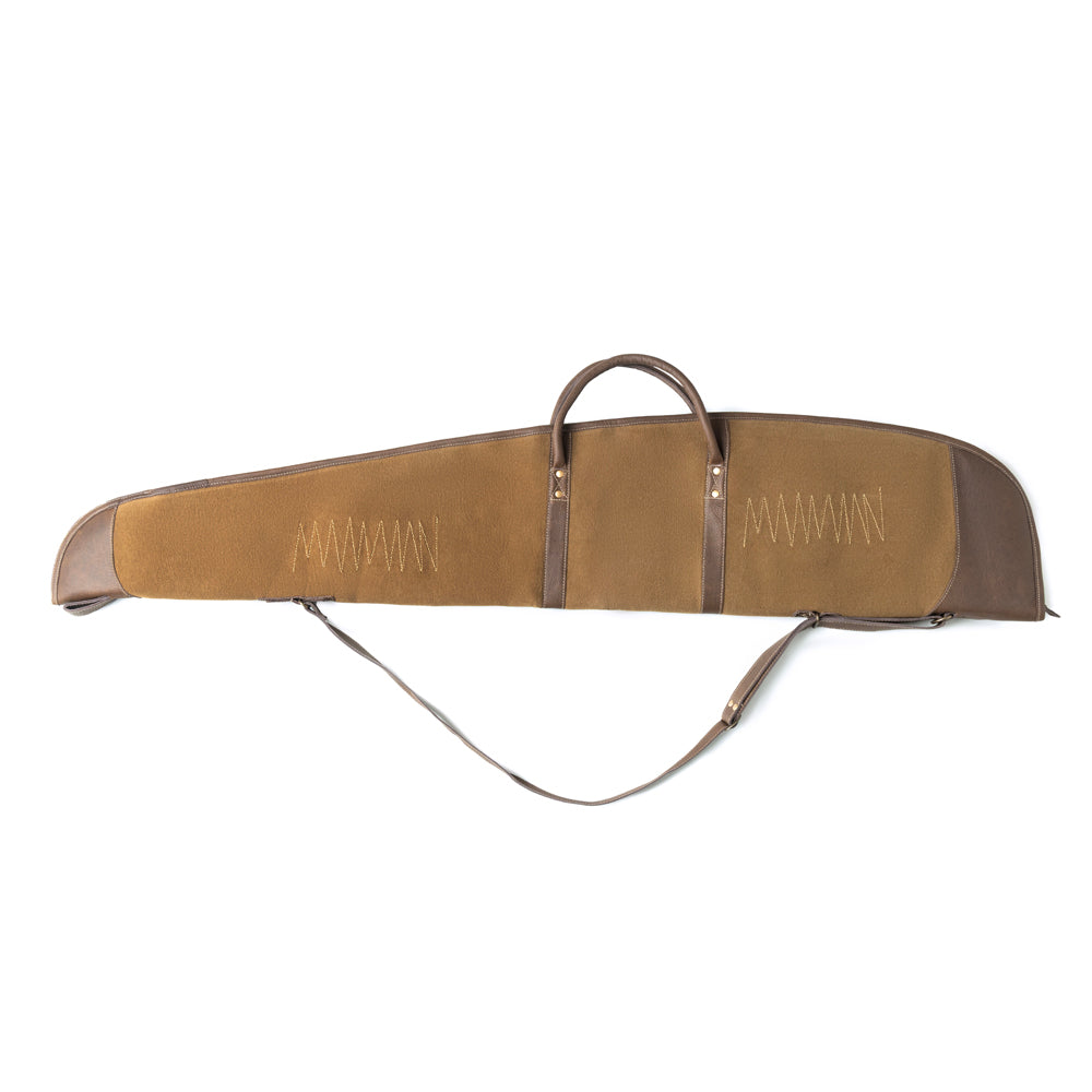 Housse de carabine Myra Long Range Cotton Leather en olive antique