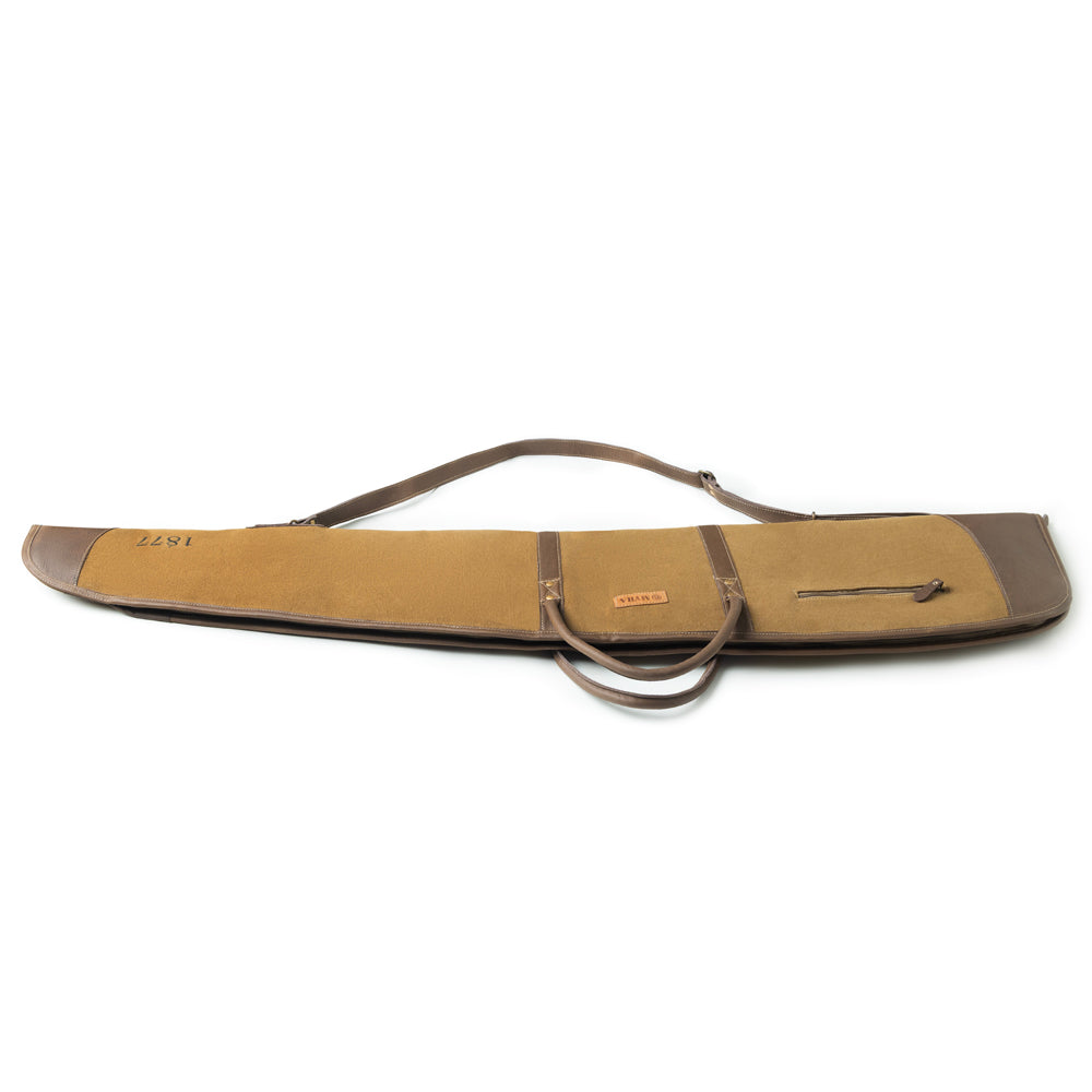 Housse de carabine Myra Long Range Cotton Leather en olive antique