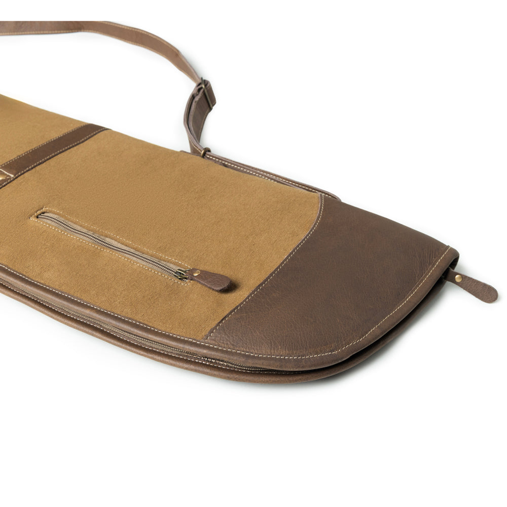 Housse de carabine Myra Long Range Cotton Leather en olive antique