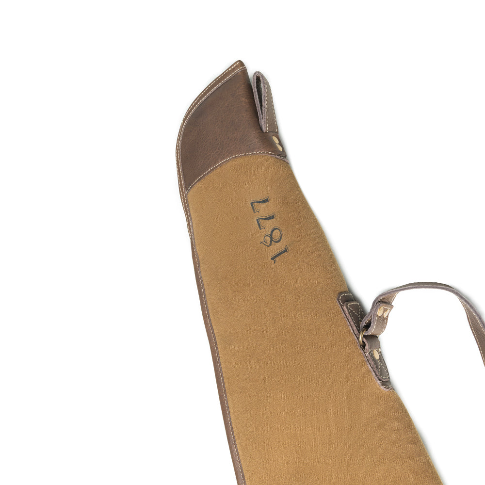 Housse de carabine Myra Long Range Cotton Leather en olive antique