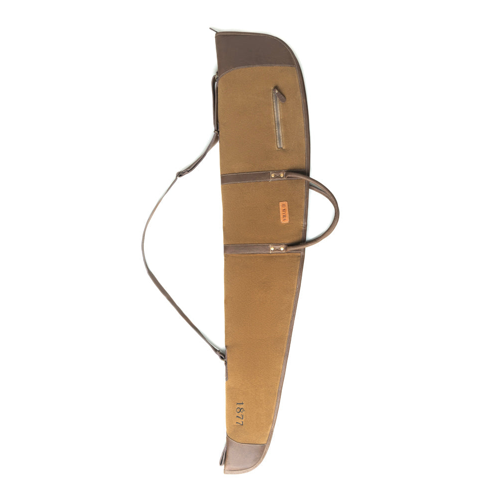 Housse de carabine Myra Long Range Cotton Leather en olive antique