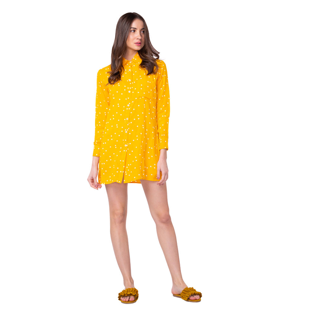 Chemise longue Polka Cheer