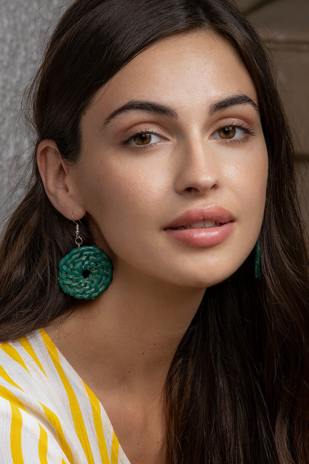 Boucles d'oreilles pendantes Éternellement Vertes