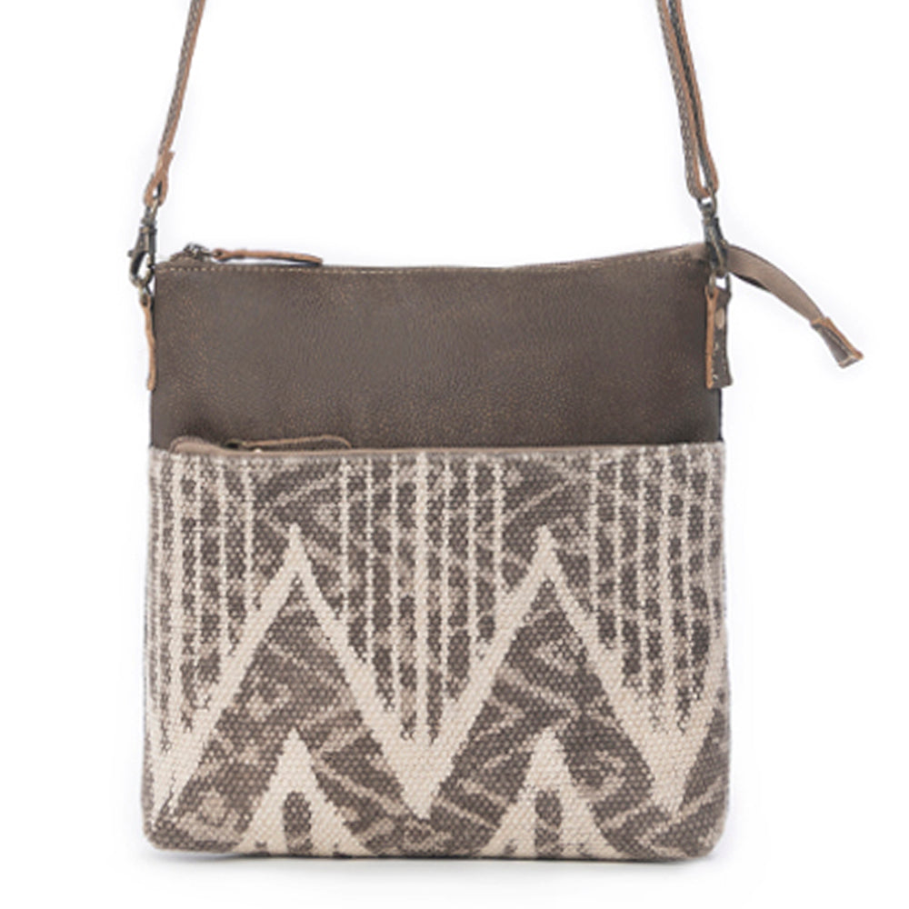 Sac bandoulière et à main Canvas Coffee Small