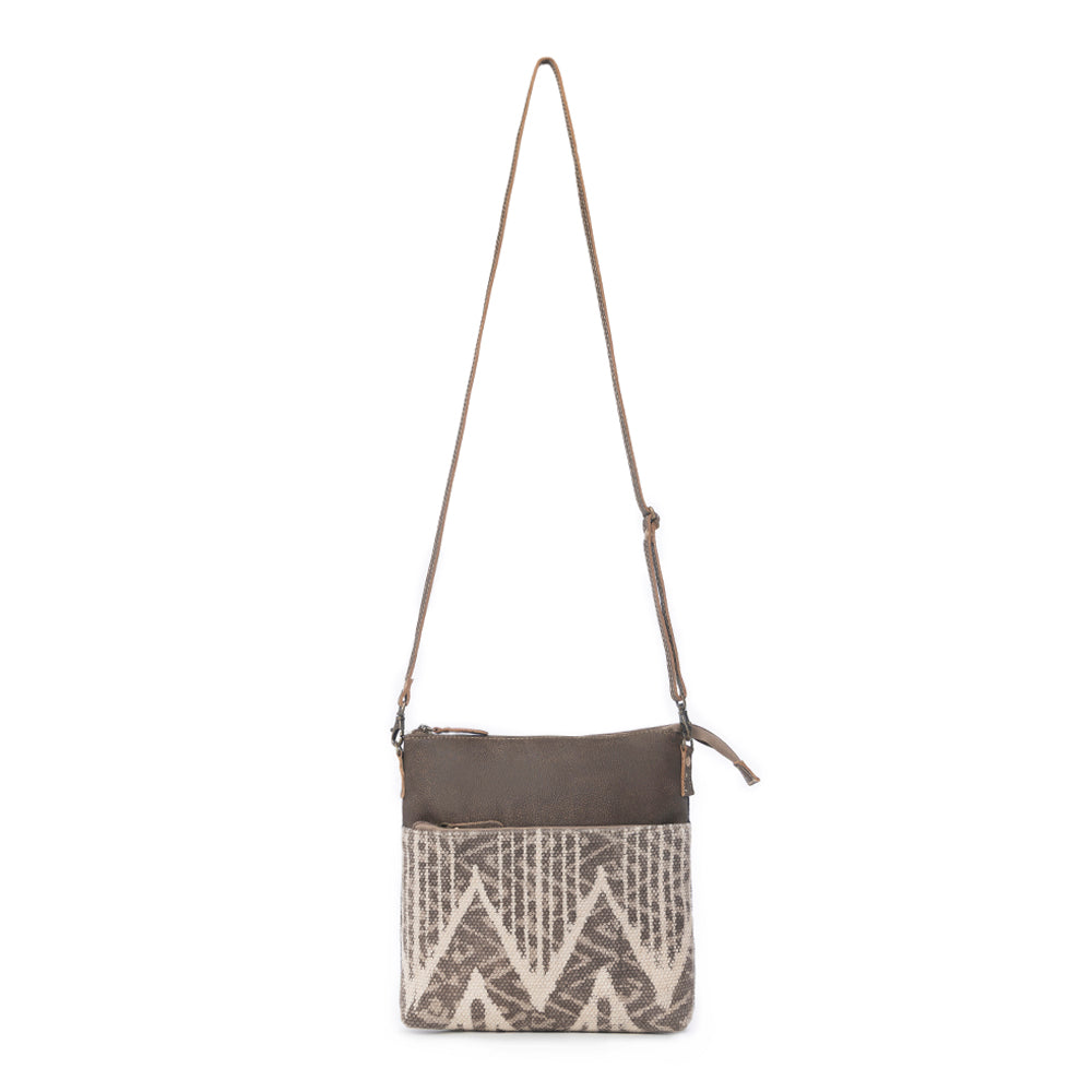 Sac bandoulière et à main Canvas Coffee Small