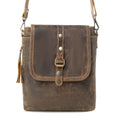 Sac en cuir marron