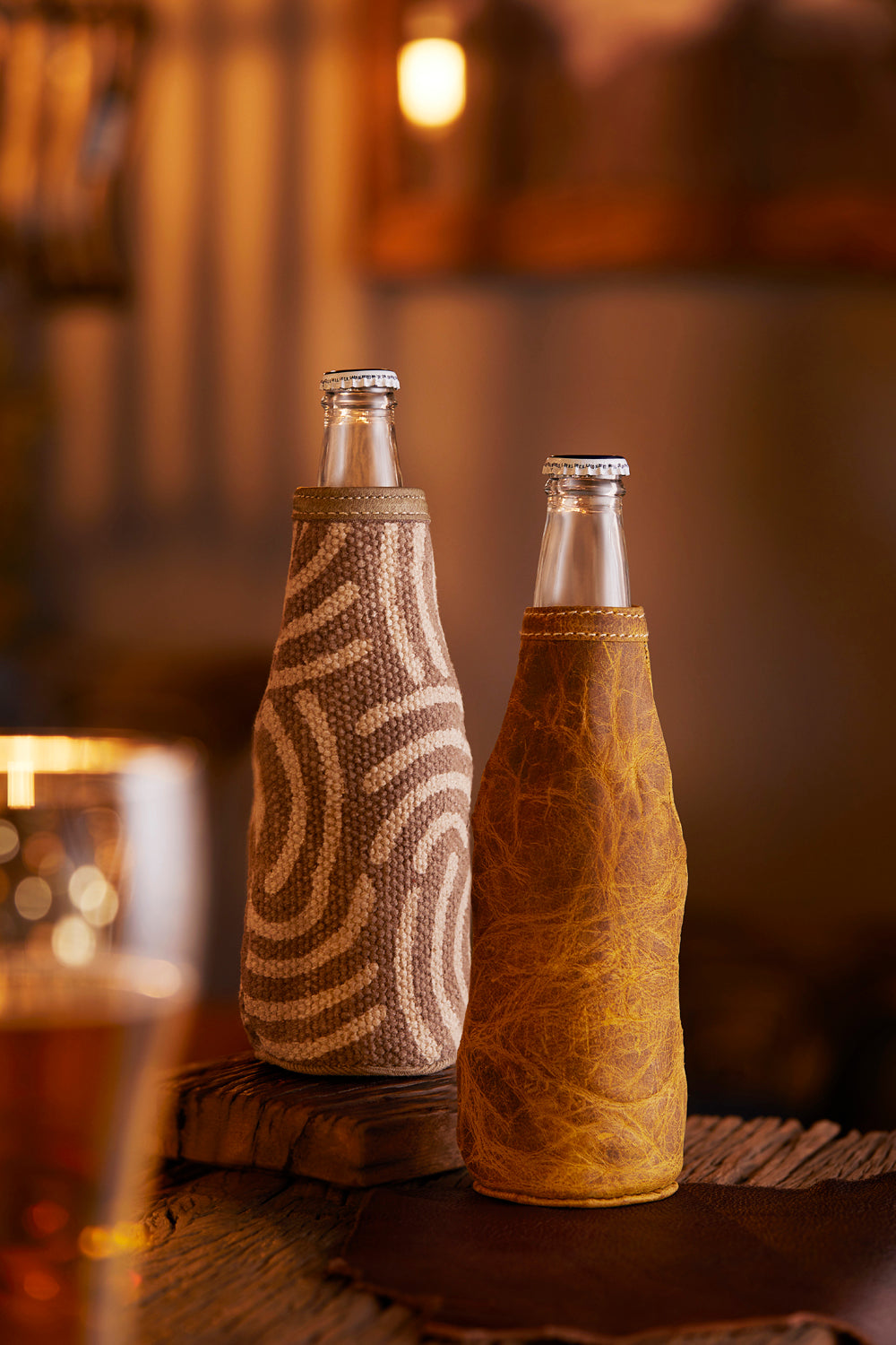 Porte-verre à bière lumineux