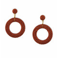 Boucle d'oreille exotique