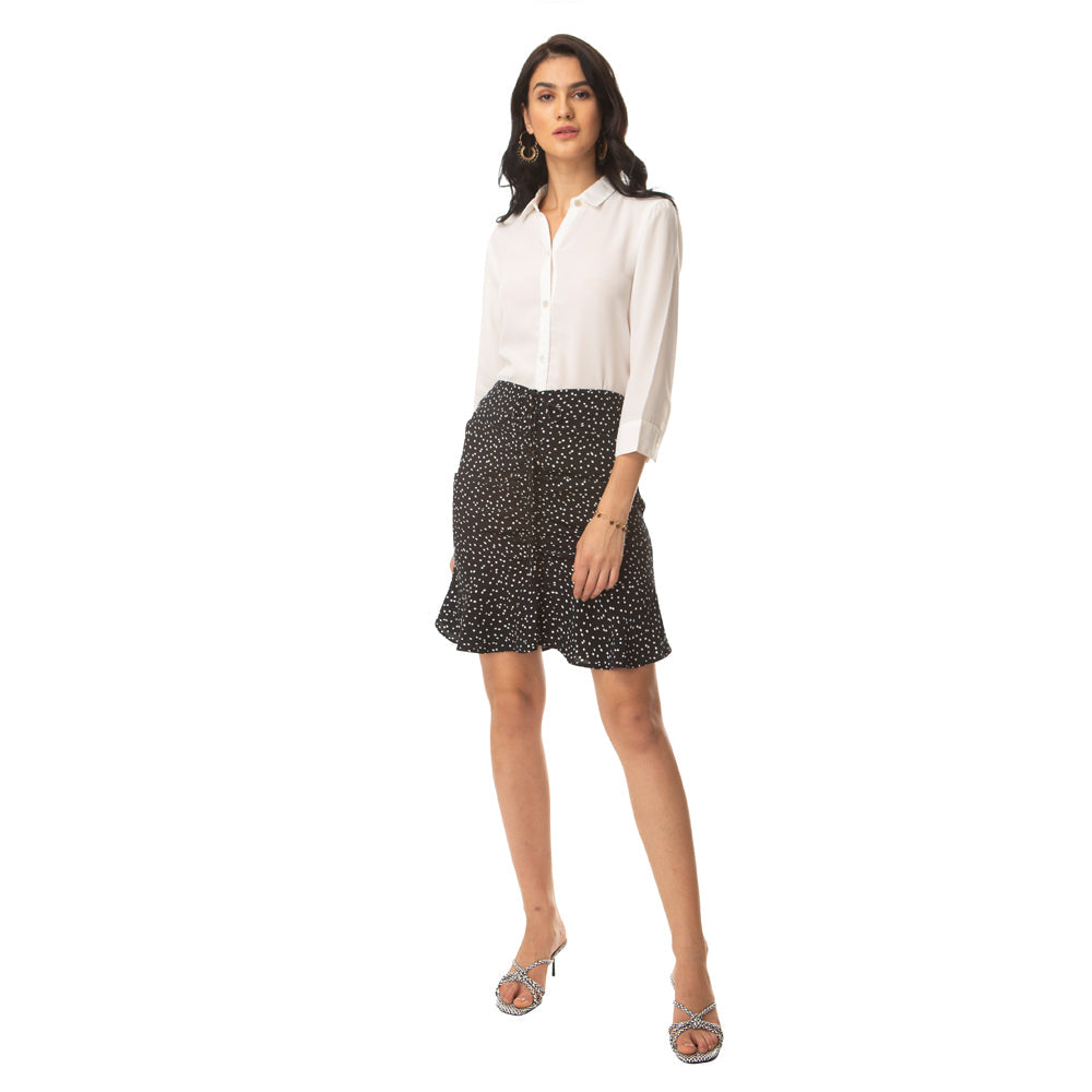 Chemise chic blanche minimaliste