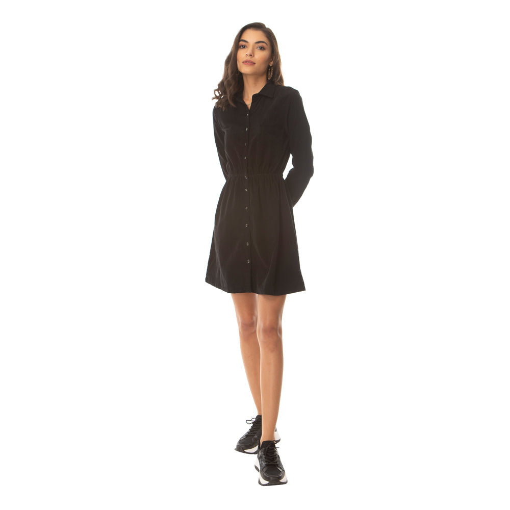 Robe boutonnée Black Gale