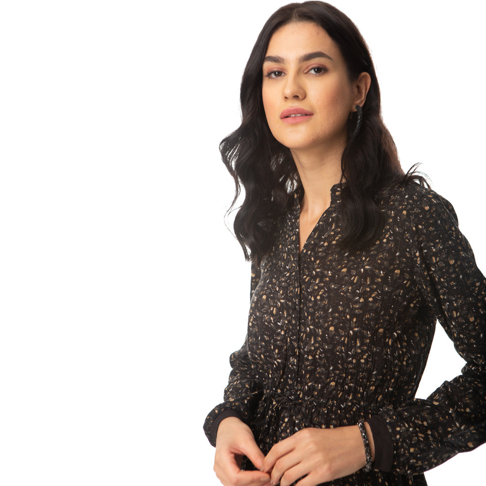 Robe à imprimé délicat Jaggy