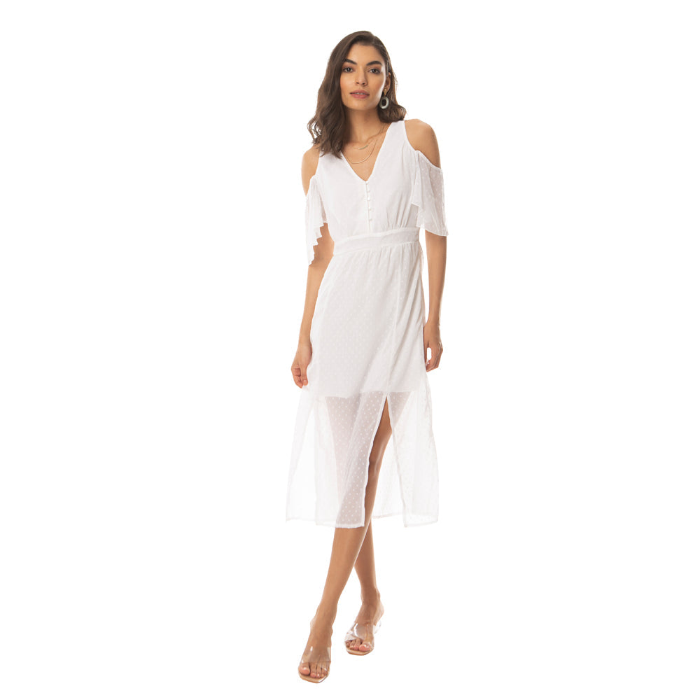 Robe fendue Sleeve Essence