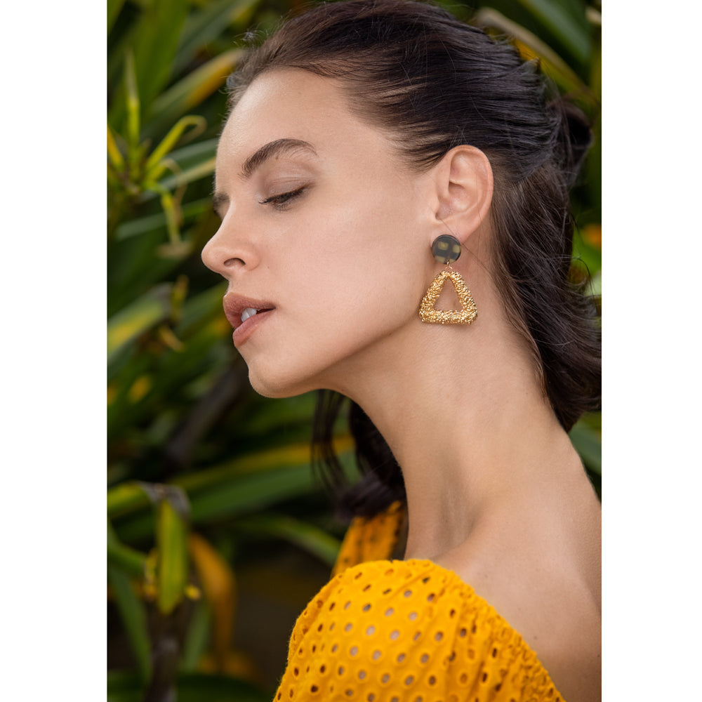 Boucle d'oreille Olive enchantée