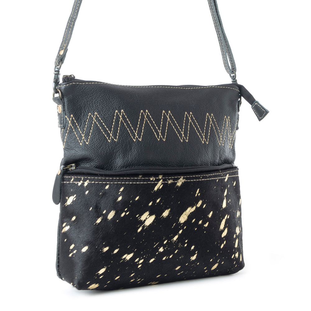 SAC EN CUIR ET PEAU DE VACHE