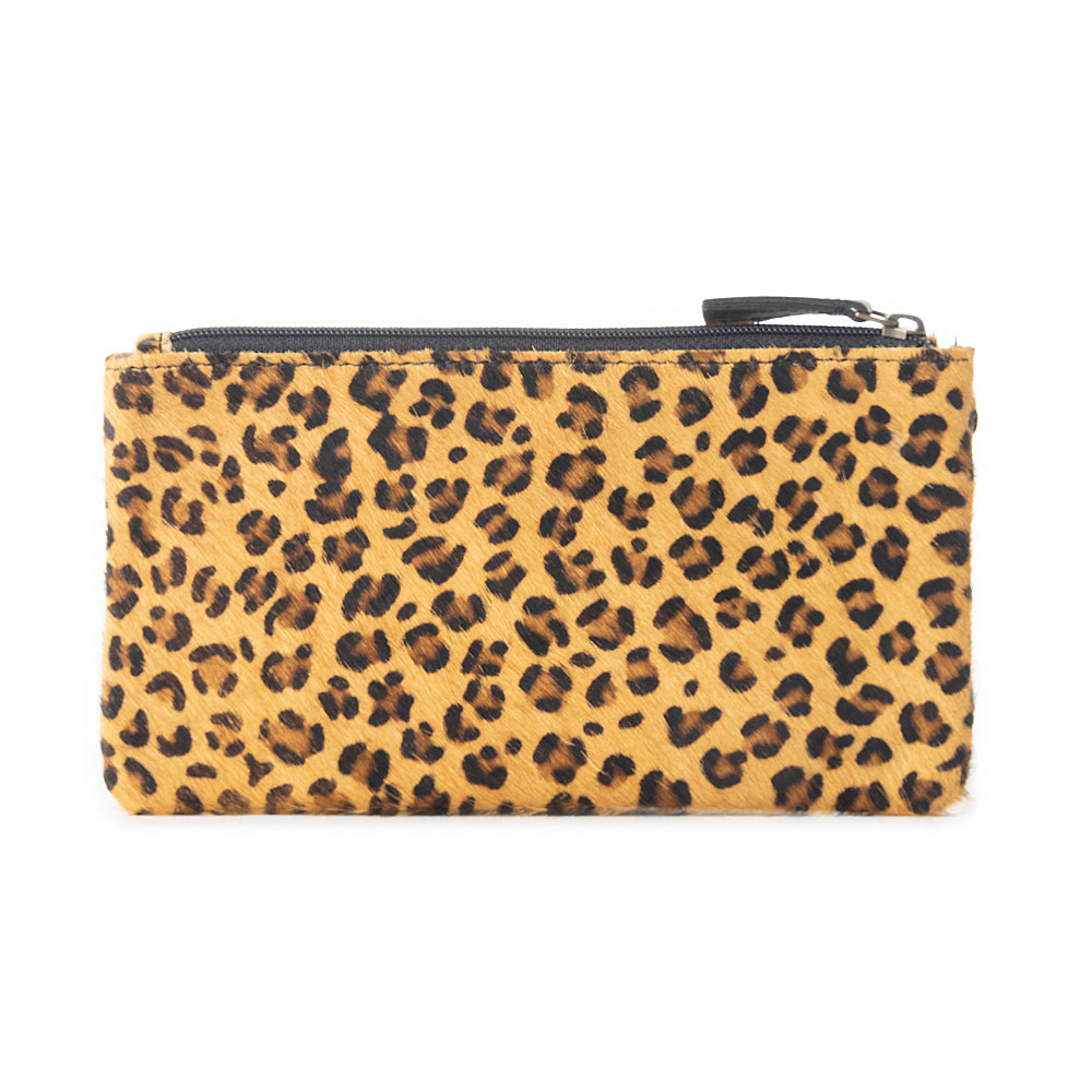PORTEFEUILLE EN CUIR ET PEAU DE VACHE PETIT PRODUIT PHARES