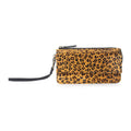 PORTEFEUILLE EN CUIR ET PEAU DE VACHE UPTOWN GIRL