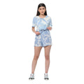 Shorts bleu sauvage