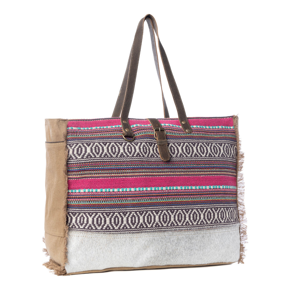Sac de voyage bohème et coloré