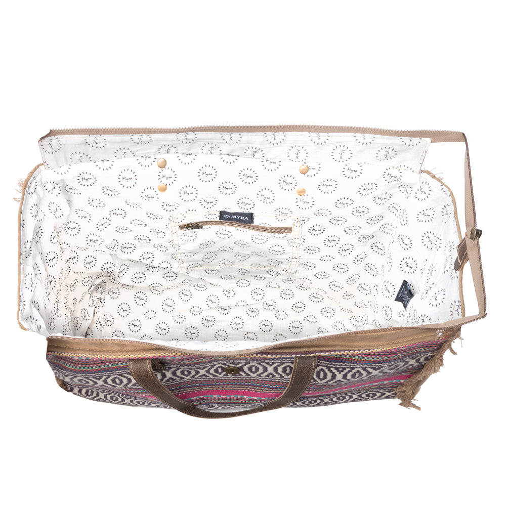 Sac de voyage bohème et coloré
