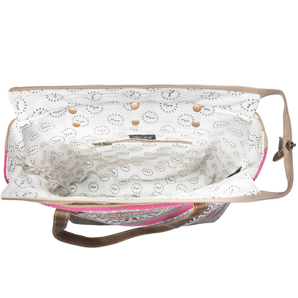 Sac fourre-tout polychrome