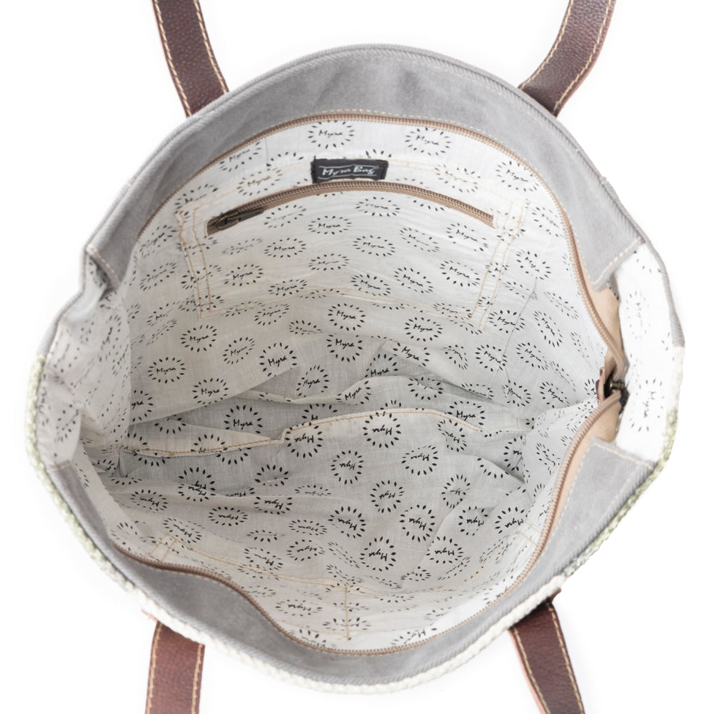 Sac fourre-tout à carreaux