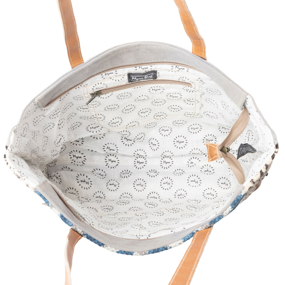 Sac cabas à motif losanges