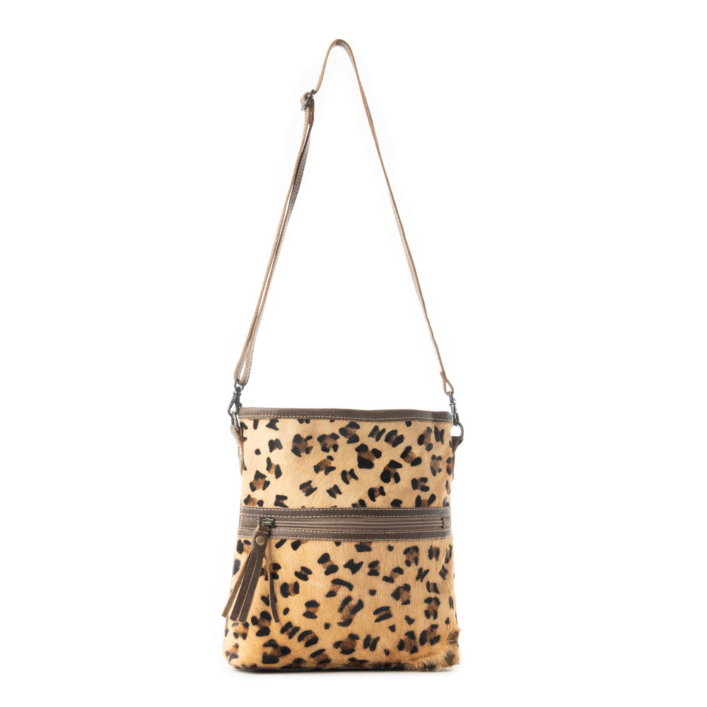 Sac en Cuir et Peau de Vache Feisty