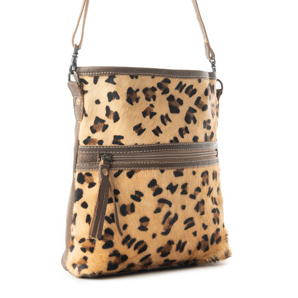 Sac en Cuir et Peau de Vache Feisty