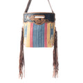 SAC EN CUIR REPOUSSÉ BLUE STREAM